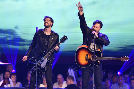TV-Show 'Alle singen Kaiser - das große Schlagerfest' in Leipzig
