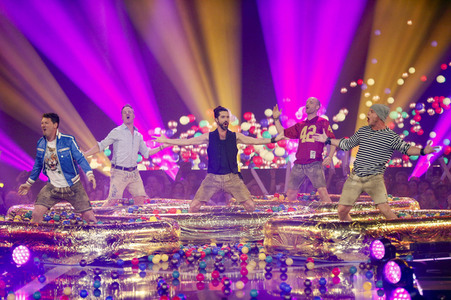 TV-Show 'Alle singen Kaiser - das große Schlagerfest' in Leipzig