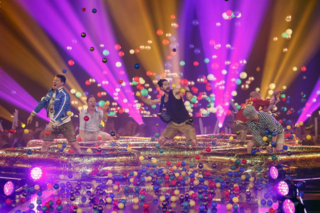 TV-Show 'Alle singen Kaiser - das große Schlagerfest' in Leipzig