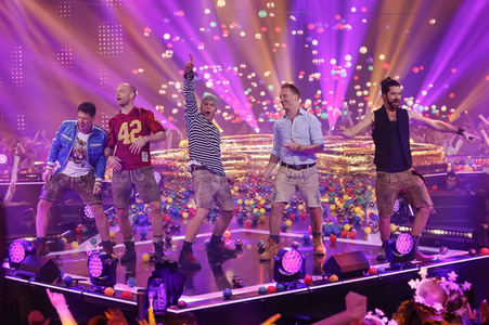 TV-Show 'Alle singen Kaiser - das große Schlagerfest' in Leipzig