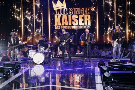 TV-Show 'Alle singen Kaiser - das große Schlagerfest' in Leipzig