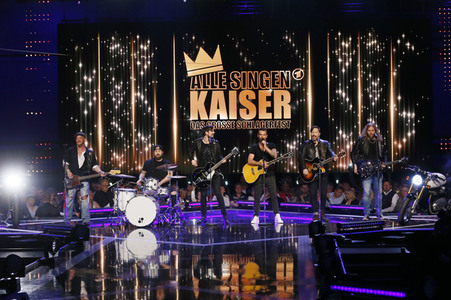 TV-Show 'Alle singen Kaiser - das große Schlagerfest' in Leipzig
