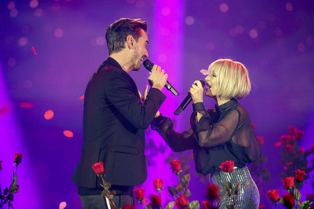 TV-Show 'Alle singen Kaiser - das große Schlagerfest' in Leipzig