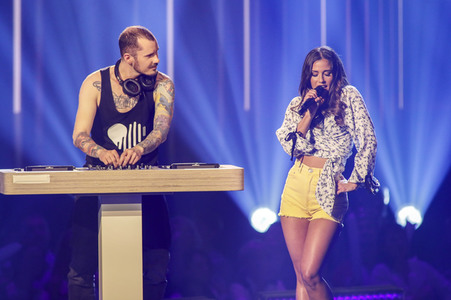 TV-Show 'Alle singen Kaiser - das große Schlagerfest' in Leipzig