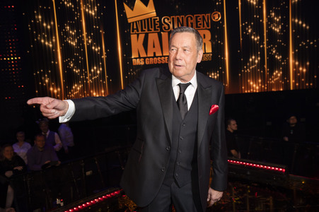 TV-Show 'Alle singen Kaiser - das große Schlagerfest' in Leipzig