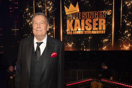 TV-Show 'Alle singen Kaiser - das große Schlagerfest' in Leipzig