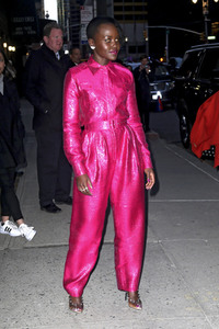 Lupita Nyong'o bei 'The Late Show with Stephen Colbert' in New York
