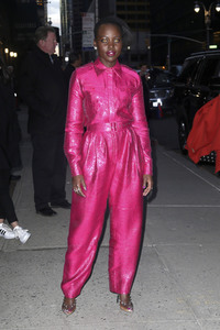 Lupita Nyong'o bei 'The Late Show with Stephen Colbert' in New York