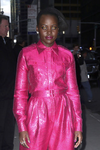 Lupita Nyong'o bei 'The Late Show with Stephen Colbert' in New York