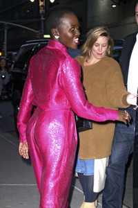Lupita Nyong'o bei 'The Late Show with Stephen Colbert' in New York