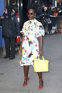 Lupita Nyong'o in der Nachrichtensendung 'Good Morning America' in New York