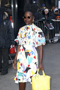 Lupita Nyong'o in der Nachrichtensendung 'Good Morning America' in New York
