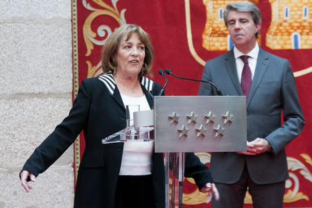 Verleihung der Medalla Internacional de las Artes an Carmen Maura in Madrid