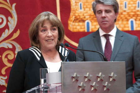 Verleihung der Medalla Internacional de las Artes an Carmen Maura in Madrid