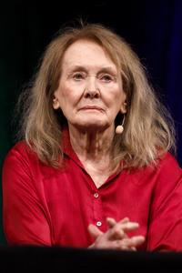 Annie Ernaux und Hannelore Hoger auf der lit.Cologne 2019 in Köln