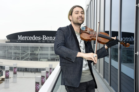Fototermin mit David Garrett in Berlin