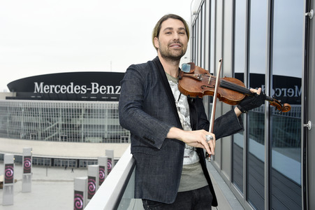 Fototermin mit David Garrett in Berlin