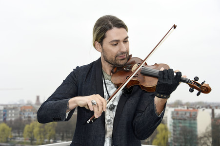 Fototermin mit David Garrett in Berlin