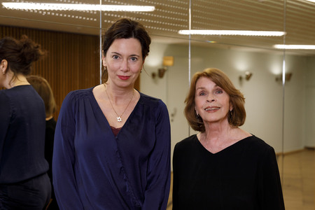 Eva Menasse und Senta Berger auf der lit.Cologne 2019 in Köln