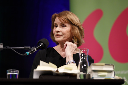 Eva Menasse und Senta Berger auf der lit.Cologne 2019 in Köln