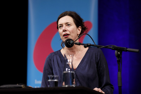 Eva Menasse und Senta Berger auf der lit.Cologne 2019 in Köln