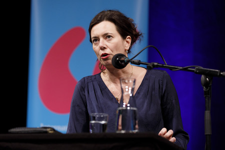 Eva Menasse und Senta Berger auf der lit.Cologne 2019 in Köln