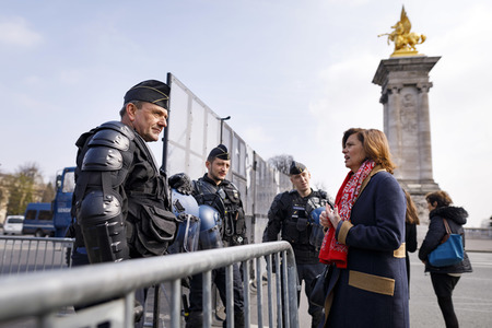 Gelbwesten Protest Paris