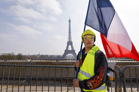 Gelbwesten Protest Paris
