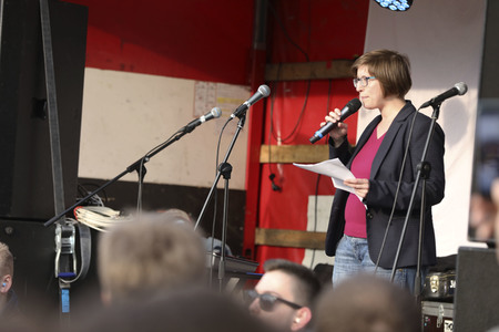 Demonstration gegen Urheberrechtsreform der EU in Berlin
