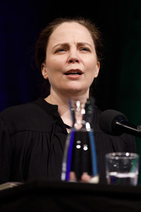 Thea Dorn und Fritzi Haberlandt auf der lit.Cologne 2019 in Köln