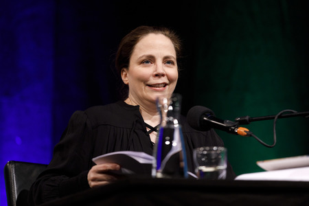 Thea Dorn und Fritzi Haberlandt auf der lit.Cologne 2019 in Köln