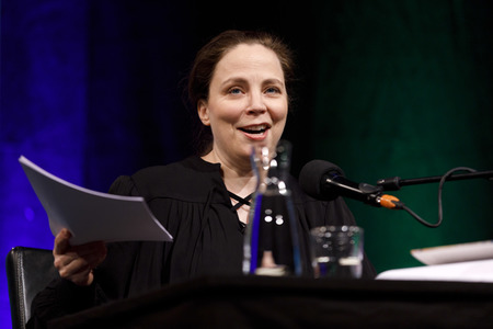 Thea Dorn und Fritzi Haberlandt auf der lit.Cologne 2019 in Köln