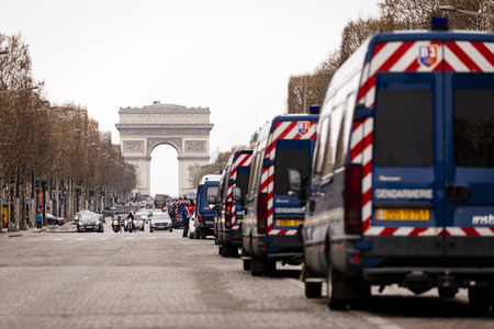 Gelbwesten Protest Paris