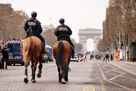 Gelbwesten Protest Paris