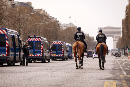 Gelbwesten Protest Paris