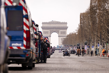 Gelbwesten Protest Paris