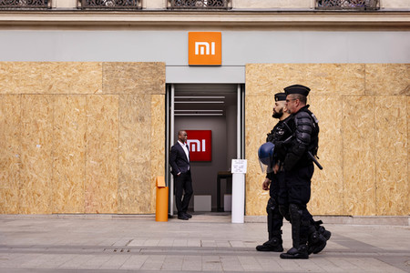 Gelbwesten Protest Paris