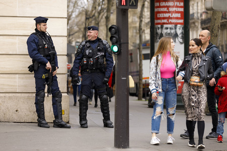 Gelbwesten Protest Paris