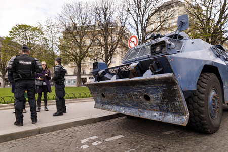 Gelbwesten Protest Paris