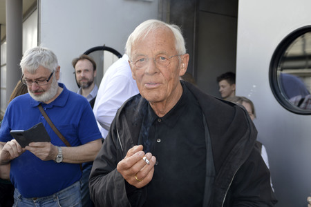 Julian Weigend und Rolf Becker auf der Leipziger Buchmesse 2019