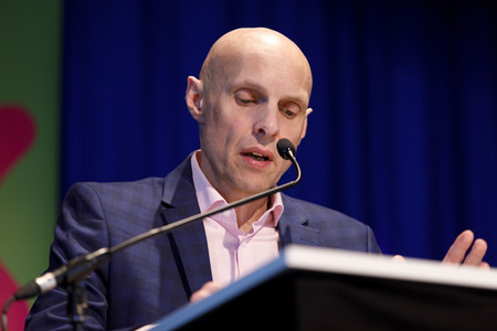 Angela Winkler, Michael Lentz und Yorck Dippe auf der lit.Cologne 2019 in Köln