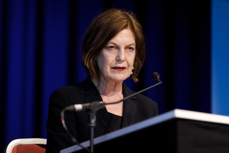 Angela Winkler, Michael Lentz und Yorck Dippe auf der lit.Cologne 2019 in Köln