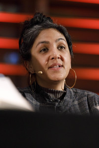 Preti Taneja und Katja Riemann auf der lit.Cologne 2019 in Köln