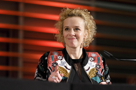 Preti Taneja und Katja Riemann auf der lit.Cologne 2019 in Köln