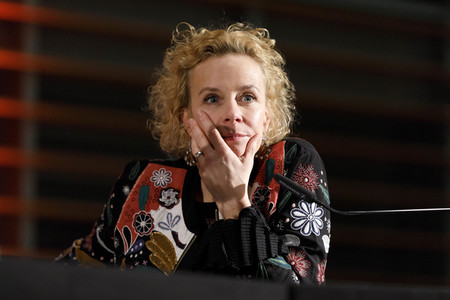 Preti Taneja und Katja Riemann auf der lit.Cologne 2019 in Köln