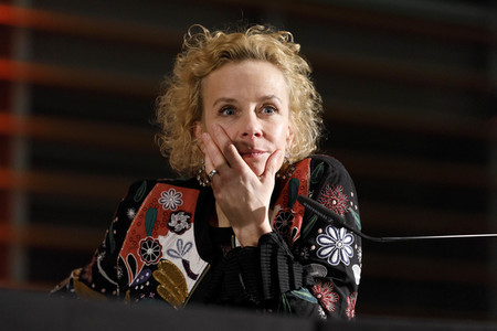 Preti Taneja und Katja Riemann auf der lit.Cologne 2019 in Köln