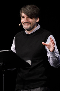 Sasa Stanisic auf der lit.cologne 2019 in Köln