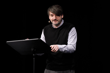 Sasa Stanisic auf der lit.cologne 2019 in Köln