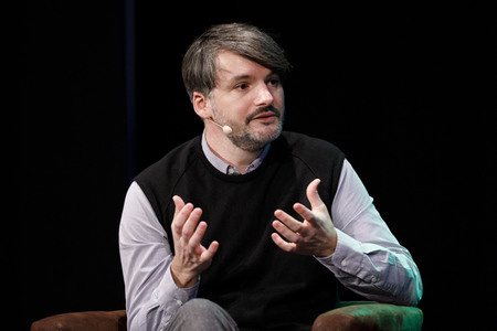 Sasa Stanisic auf der lit.cologne 2019 in Köln