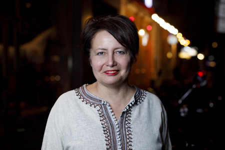 Sabin Tambrea und Carine Debrabandère auf der lit.cologne 2019 in Köln